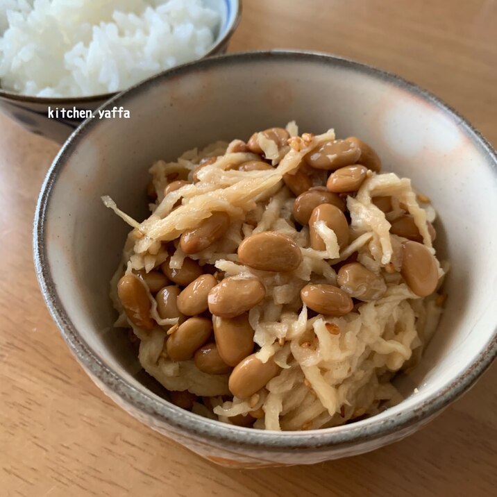 納豆の食感が絶妙〜　我が家の切り干し納豆